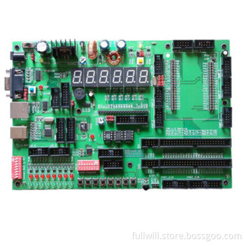 PCB Assembly with BGA, CSP, LLP, 0201 Chips and 0.3mm Pitch, Measuring 50 x 50 or 45 x 45mm